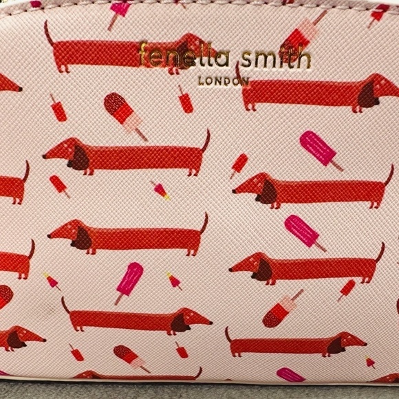 sausage dog dachshund daxie small bag fenellla smith new / gift pattern - Picture 3 of 14